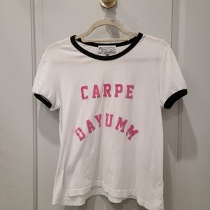 Wildfox Carpe Dayuum tee